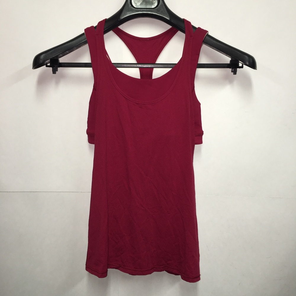 LULULEMON Tank Top Sports Bra Racerback Yoga Top
